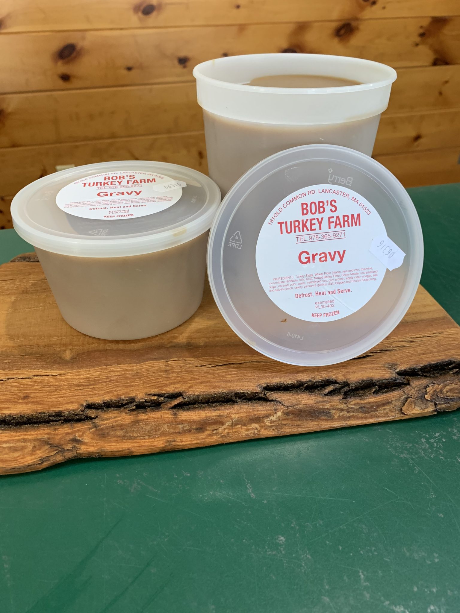 Frozen Gravy Bob's Turkey